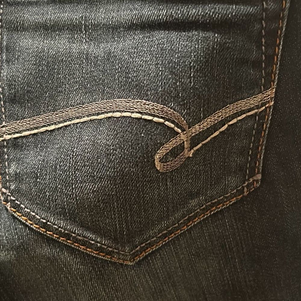 Mavi Olivia Womens Size 27 Denim Blue Jeans Low Rise Straight Leg Dark Wash NWT - Picture 7 of 8